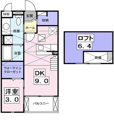 ブライトホルンの物件間取画像